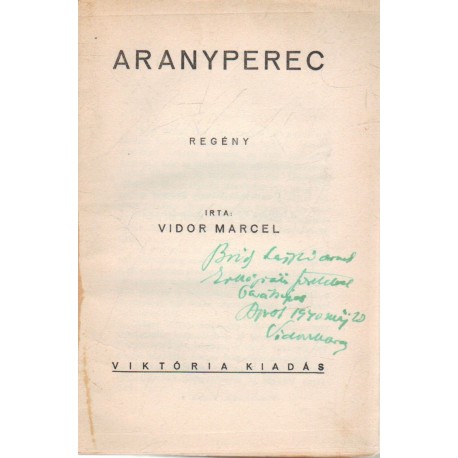 Aranyperec