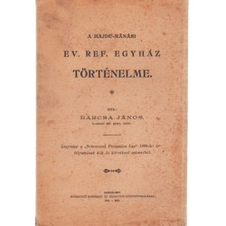 A Hajdu-Nánási Ev. Ref. Egyház történelme