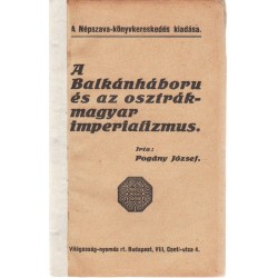 A Balkánháboru és az ostrák-magyar imperializmus (1912)