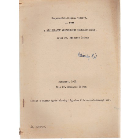 A háziállatok mesterséges termékenyítése