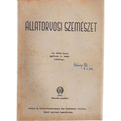 Állatorvosi szemészet