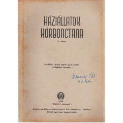 Háziállatok kórbonctana I-II.