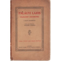 Palágyi Lajos válogatott költeményei