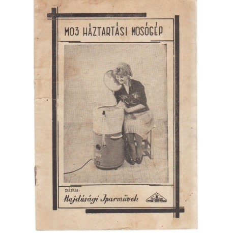 MO3 háztartási mosógép (Használati utasítás)