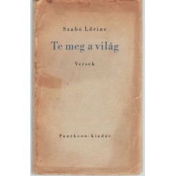 Te meg a világ (Dedikált!!!)