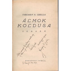 Álmok koldusa (Dedikált!)