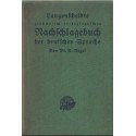 Ausführliches grammatisch-orthographisches Nachschlagebuch der deutschen Sprache