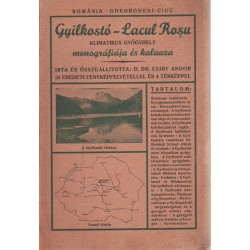 Gyilkostó-Lacul Rosu monográfiája és kalauza