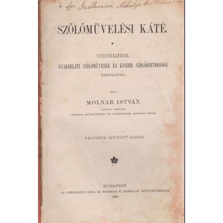 Szőlőművelési káté