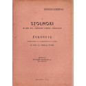 A Szolnoki M. Kir. Áll. Verseghy Ferenc Gimnázium évkönyve az 1943-44. iskolai évről