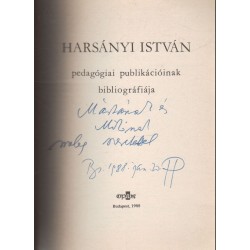 Harsány István pedagógiai publikációjának bibliográfiája