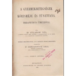 A gyermekbetegségek kórisméje és tünettana