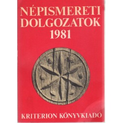 Népismereti dolgozatok 1981
