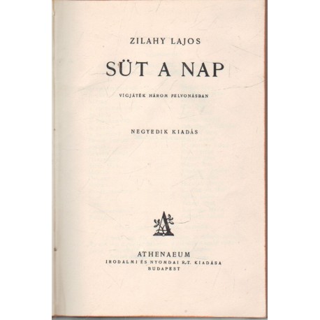 Színművek (Süt a Nap, Hazajáró Lélek, Zenebohócok)