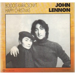 Boldog karácsonyt Happy christmas John Leonon