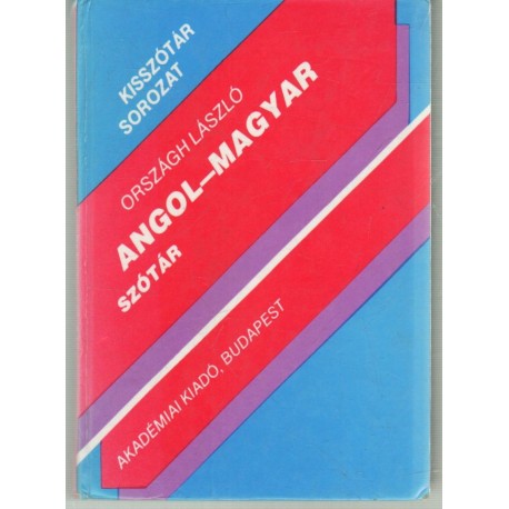 Angol-magyar szótár