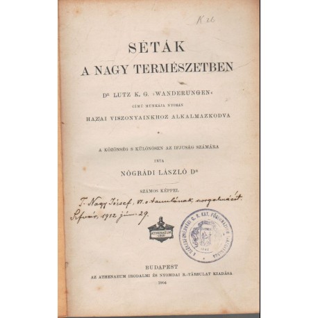 Séták a nagy természetben