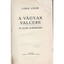 A vágyak valcere (1918)