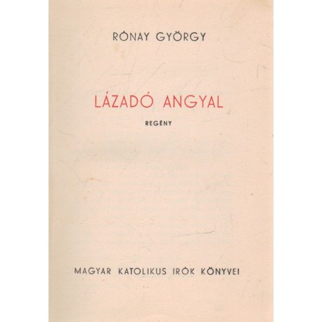 Lázadó angyal
