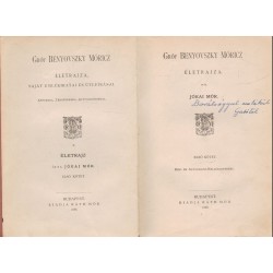 Gróf Benyovszky Móricz életrajza (1888)