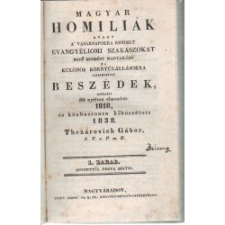 Magyar Homiliák (1838)