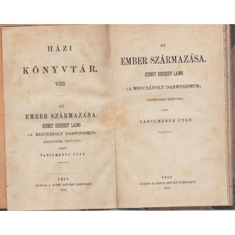 Az ember származása (1872)