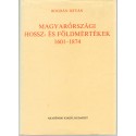 Magyarországi hossz-és földmértékek 1601-1874
