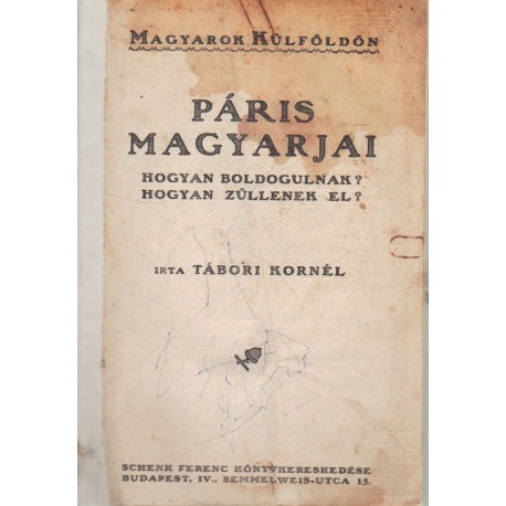 Párizs magyarjai