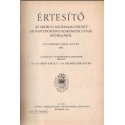 Értesítő az Erdélyi Múzeum-Egyesület orvostudományi szakosztályának munkájáról (1943)