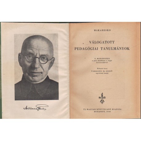 Válogatott pedagógiai tanulmányok -Makarenko-