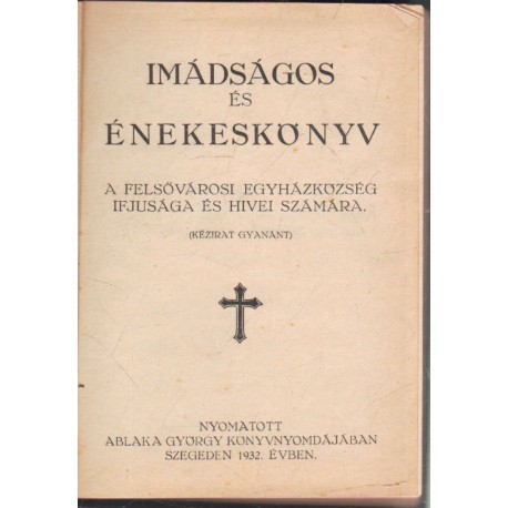 Imádságos És Énekeskönyv