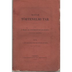 Történeti Maradványai 1658-1663