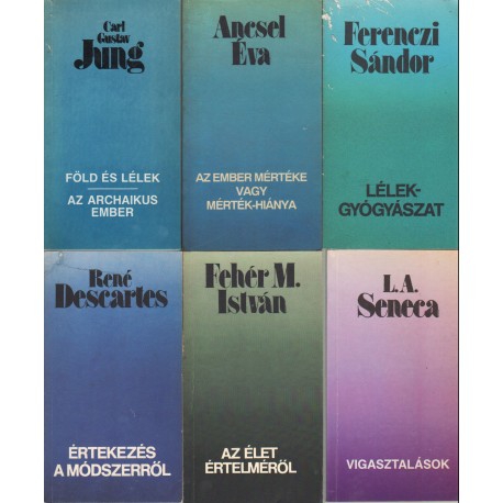 Filózifia könyvek (10 db)