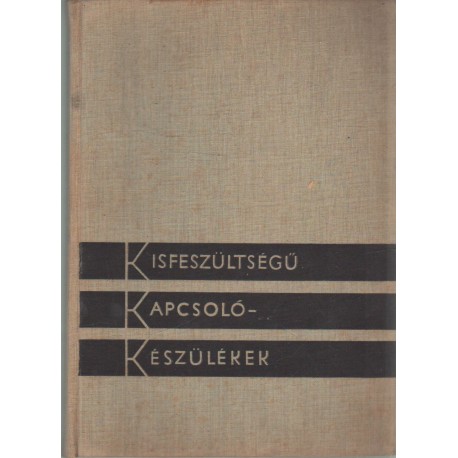 Kisfeszültségű kapcsolókészülékek