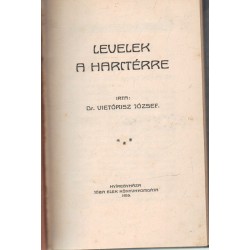 Levelek a harctérre