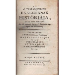 Az Ótestamentumi ekklésiának históriája