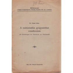 A numizmatika gyógyszerészi vonatkozásai
