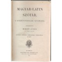 Magyar-latin szótár (1907)