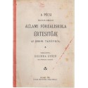 Pécsi M. Kir. állami Főreáliskola értesítője 1890-1891