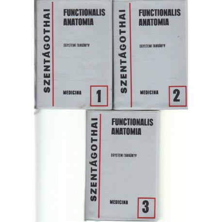 Functionalis anatomia I-III. kötet