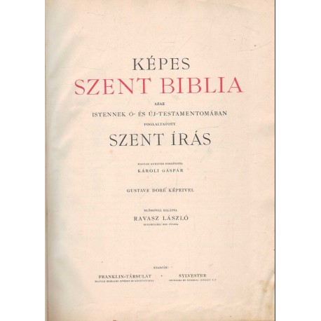 Képes Szent Biblia