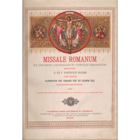 Római Nagy Misekönyv 1903 (latin)