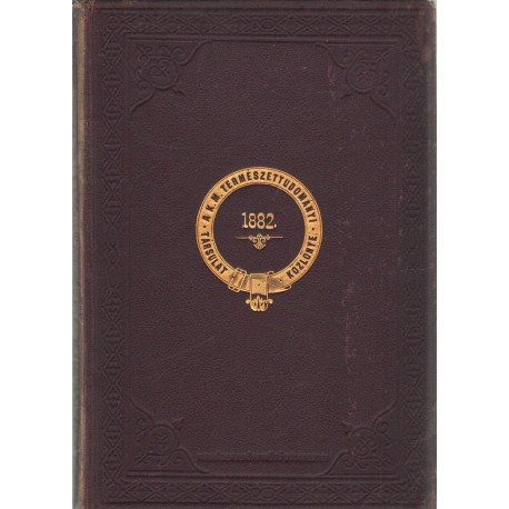 Természettudományi közlöny 1882