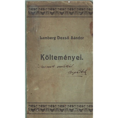 Lamberg Dezső Sándor költeményei