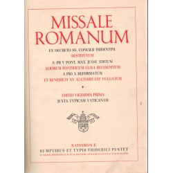 Római Nagy Misekönyv 1903 (latin)