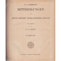 Mittheilungen aus Justus Perthes' Geographischer anstalt
