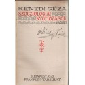 Szocziologiai nyomozások (I-II. kötet)