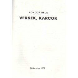 Kondor Béla -versek, karcok
