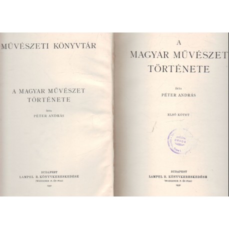 A magyar művészet története (I-II.)