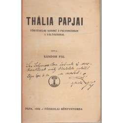 Thália papjai (dedikált)